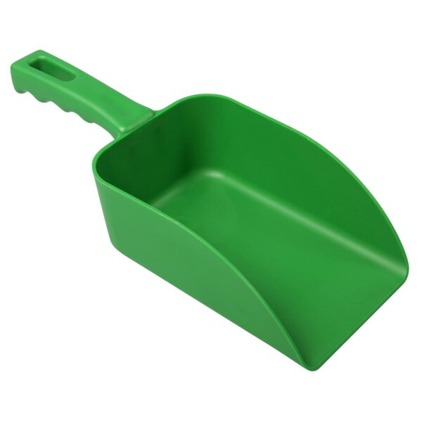 Handschaufel mit Hängeloch Polypropylen - 138 x 310 mm - grün