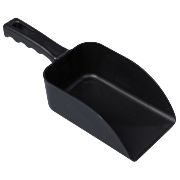 Handschaufel mit Hängeloch Polypropylen - 138 x 310 mm - schwarz