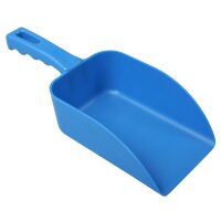 Handschaufel mit Hängeloch Polypropylen - 160 x 360 mm - blau