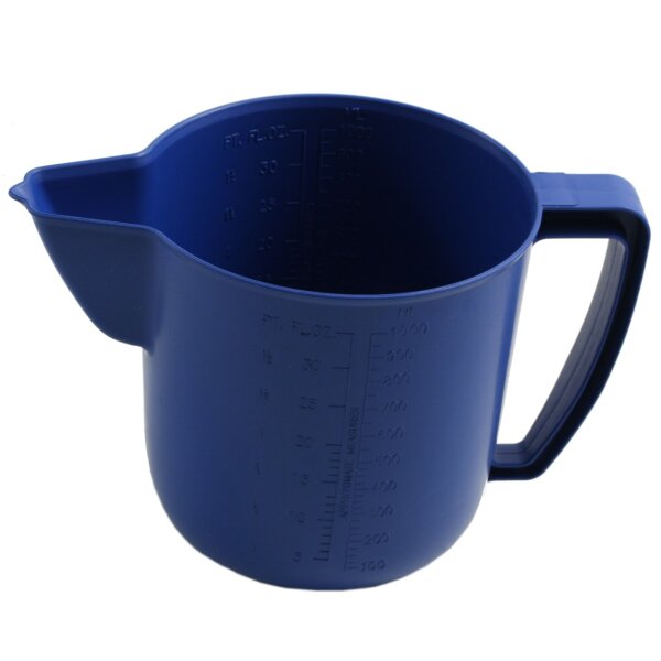 Messbecher detektierbar - 1000 ml - blau