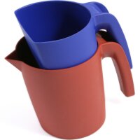 Messbecher detektierbar 1 Liter mit Gusslippe - blau