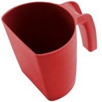 Schaufelbecher detektierbar - rot