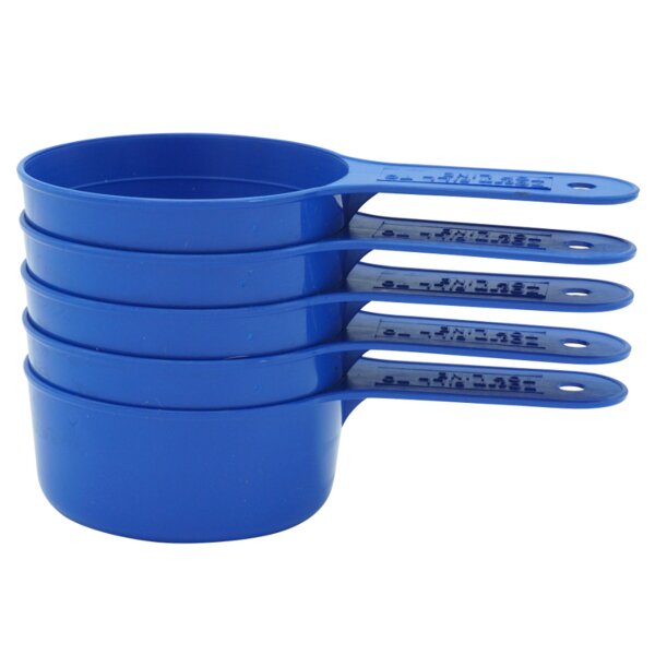 Probebecher detektierbar 70gr - 5 Stück - blau