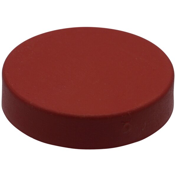 Tafelmagnet 30 mm detektierbar - rot