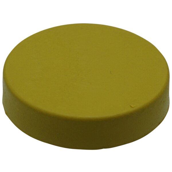 Tafelmagnet 30 mm detektierbar - gelb