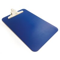 Klemmbrett detektierbar aus Polypropylen - blau