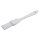 Lebensmittelpinsel kurz PBT 0,30mm - 30 mm - weiß