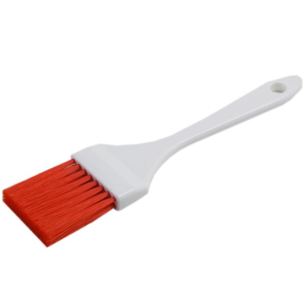 Lebensmittelpinsel kurz PBT 0,30mm - 50 mm - rot