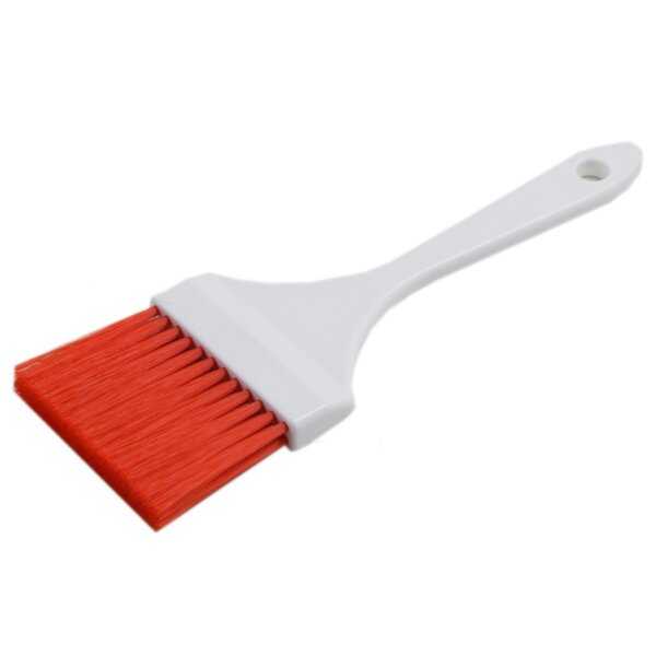 Lebensmittelpinsel kurz PBT 0,30mm - 70 mm - rot