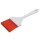 Lebensmittelpinsel kurz PBT 0,30mm - 70 mm - rot