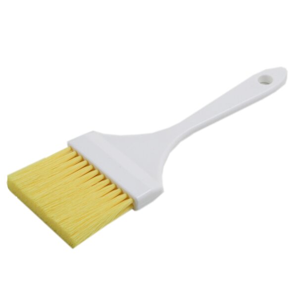 Lebensmittelpinsel kurz PBT 0,30mm - 70 mm - gelb