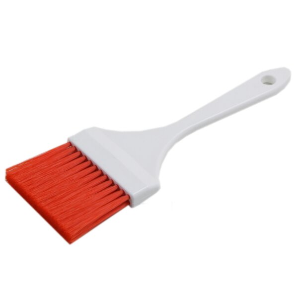 Lebensmittelpinsel kurz PBT 0,50mm - 70 mm - rot