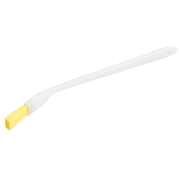Lebensmittelpinsel lang PBT 0,20mm abgewinkelt - 25 mm - gelb