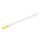 Lebensmittelpinsel lang PBT 0,20mm - 25 mm - gelb