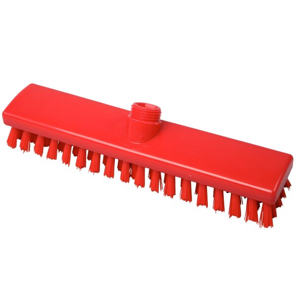 Bodenschrubber mit Wasserdurchlauf - rot