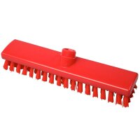 Bodenschrubber mit Wasserdurchlauf - rot