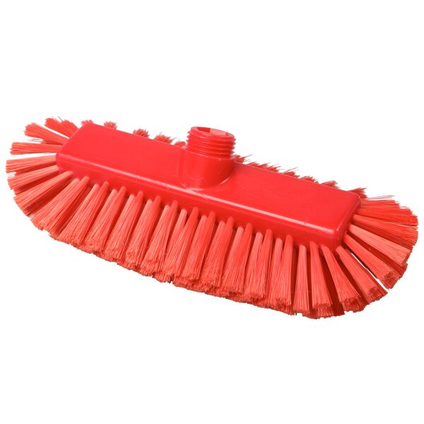 Bottichschrubber mit Wasserdurchlauf weich geschlitzt - rot