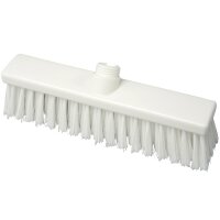 Staubbesen geschlitzt - Polyester - 280 x 50 mm - weiß