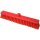 Staubbesen geschlitzt - Polypropylen - 400 x 50 mm - rot