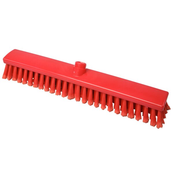 Saal-Staubbesen geschlitzt - Polyester - 500 x 60 mm - rot