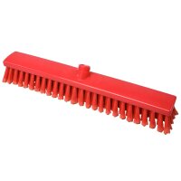 Saal-Staubbesen geschlitzt - Polyester - 500 x 60 mm - rot