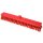 Saal-Staubbesen geschlitzt - Polyester - 500 x 60 mm - rot