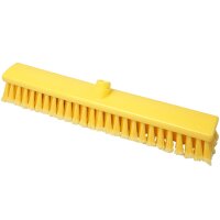 Saal-Staubbesen geschlitzt - Polyester - 500 x 60 mm - gelb