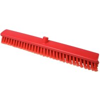 Saal-Staubbesen geschlitzt - Polyester - 600 x 60 mm - rot