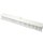 Saal-Staubbesen geschlitzt - Polyester - 600 x 60 mm - weiß