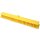 Saal-Staubbesen weich geschlitzt - Polyester - 600 x 60 mm - gelb