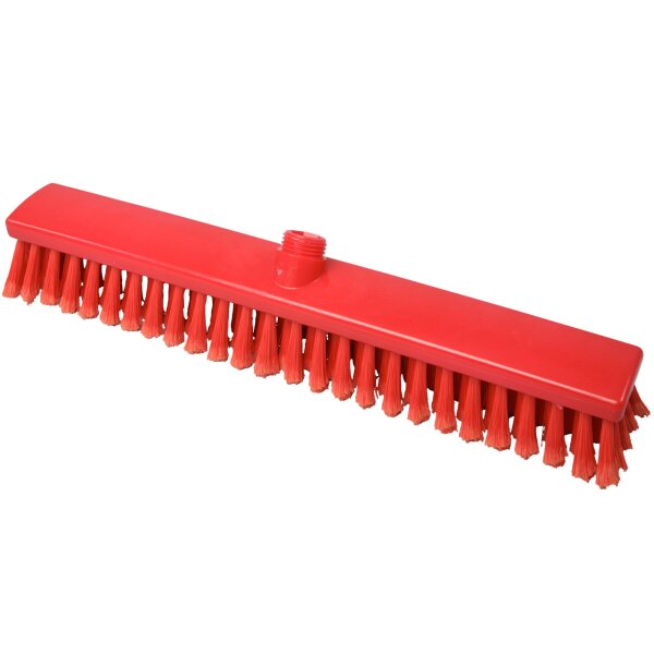 Saal-Staubbesen geschlitzt - Polypropylen - rot