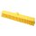 Saal-Feinbesen - Polyester - 400 x 50 mm - gelb