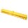 Saal-Feinbesen - Polyester - 600 x 60 mm - gelb