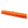Hallenbesen - 600 x 60 mm - orange