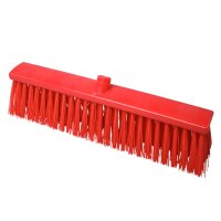 Strassenbesen hart - 500 x 60 mm - rot