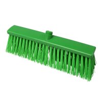 Strassenbesen hart - 400 x 60 mm - grün