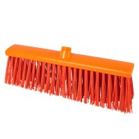 Strassenbesen hart - 400 x 60 mm - orange