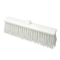 Strassenbesen hart - 400 x 60 mm - weiß