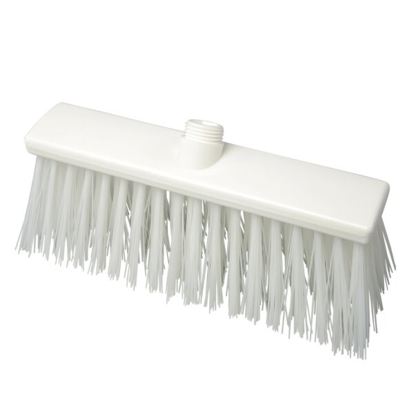 Strassenbesen hart - 300 x 60 mm - weiß