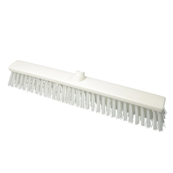 Strassenbesen sehr hart - 600 x 60 mm - weiß