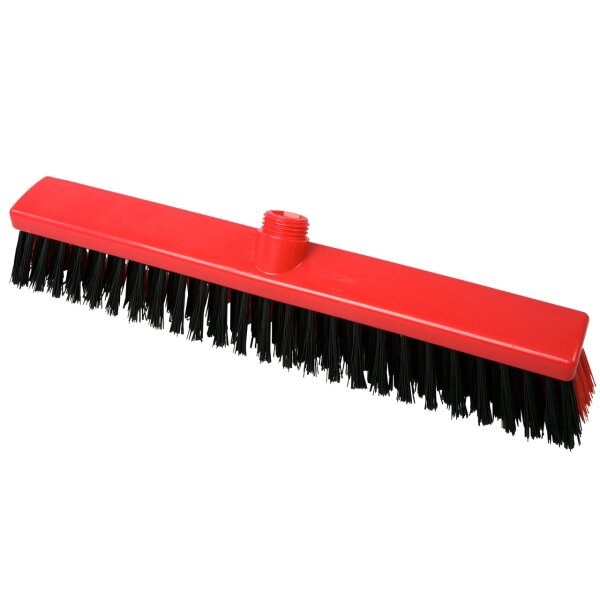 Kombinationsbesen - 400 x 50 mm - rot