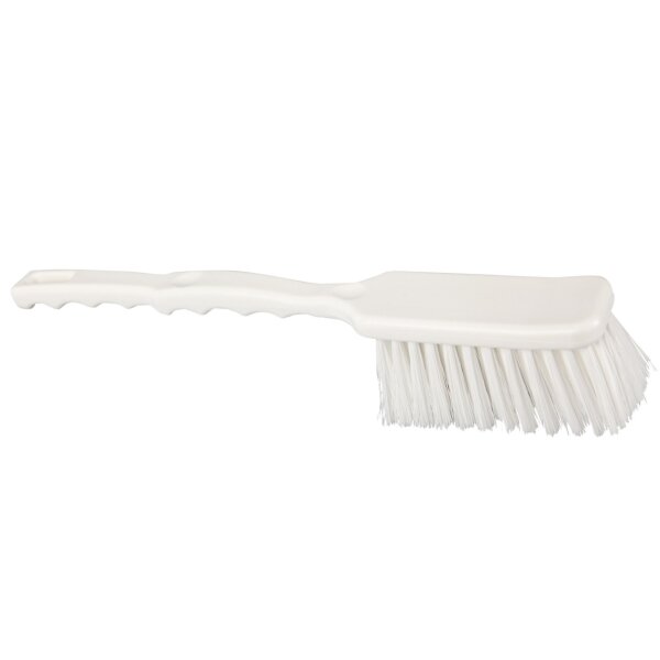 Handfeger XL mittelhart - weiß