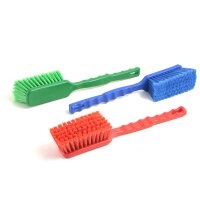 Handfeger XL hart - weiß