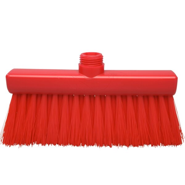Besen schmal mittelhart - rot