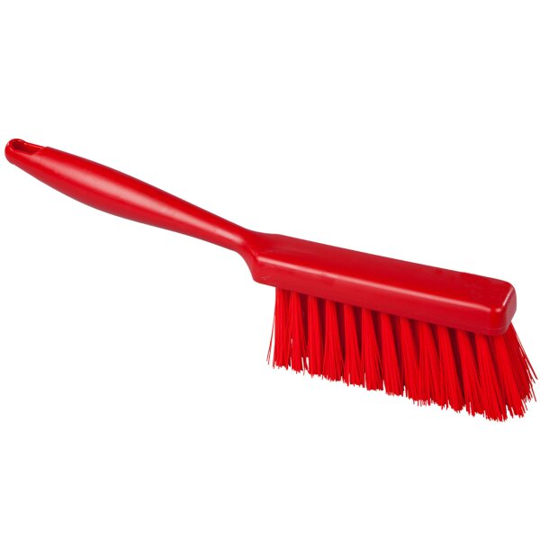 Kombinationshandfeger klein, mittelhart - rot