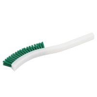 Eckenbürste gebogen hart - grün