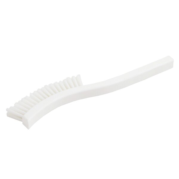 Eckenbürste gebogen - weiß