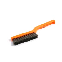 Maschinen-/ Fischbürste mit Drahtbesatz - Edelstahl - orange