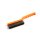 Maschinen-/ Fischbürste mit Drahtbesatz - Edelstahl - orange