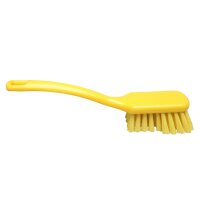 Stielbürste schmal weich geschlitzt - gelb